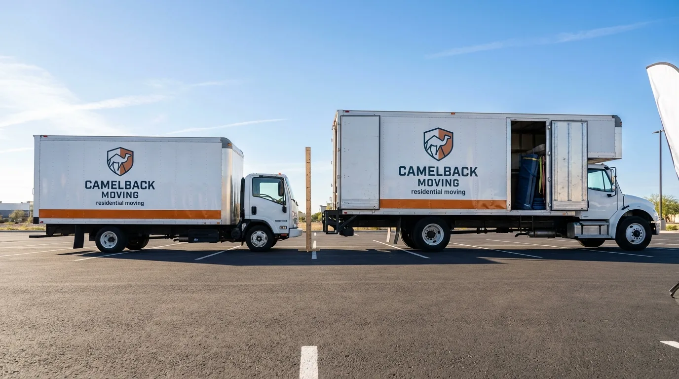 Moving truck size capacity guide in Eatontown